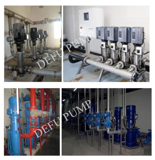 Hot Water Transfer Boiler Feed Vertical Multistage Water Pump