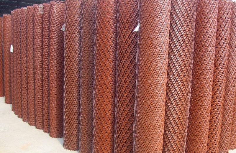 Red Color Expanded Wire Mesh with Factory Price