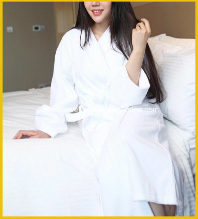 Wholesale Terry Hotel Bathrobe with Embroidered Logo