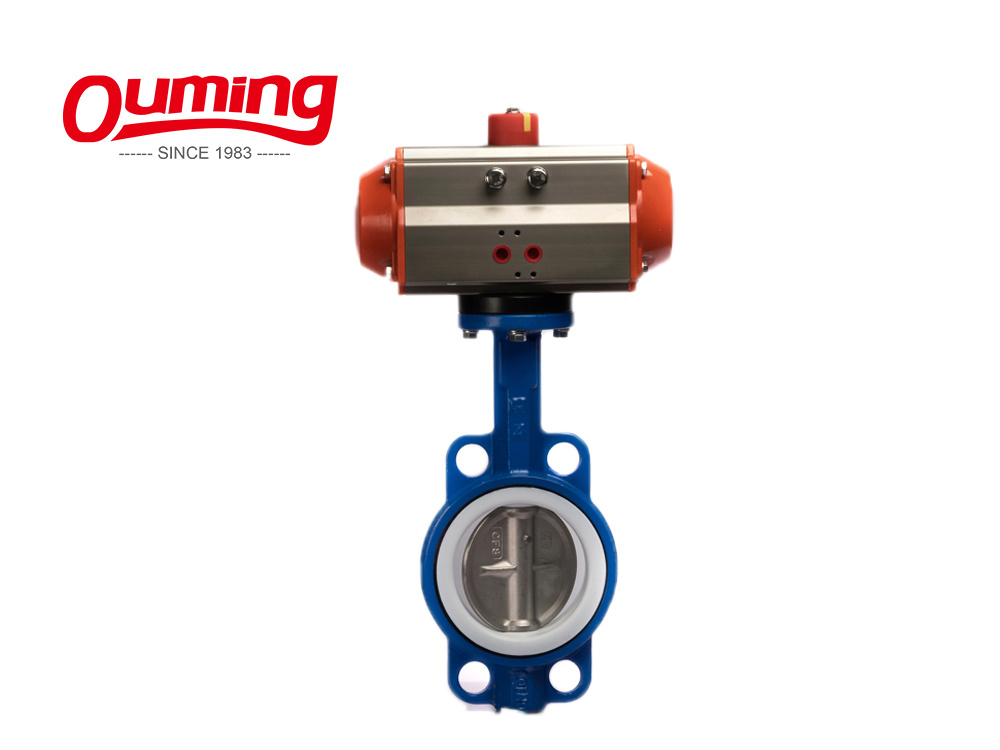 Fire Fighting Wafer Type Butterfly Valve with Tamper Switch