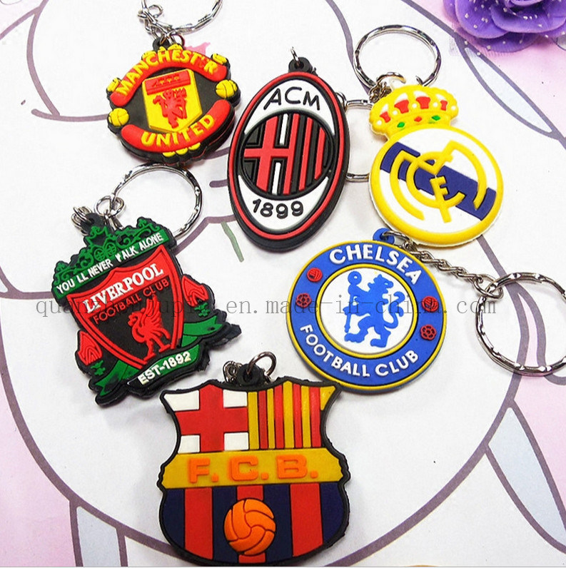 OEM PVC Rubber Key Chain for Promotion Gift and Souvenir