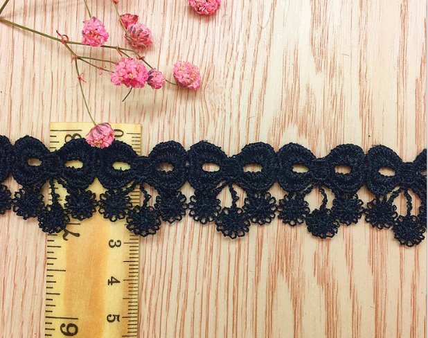 More Design Choice Chemical Embroidery Lace for Garment