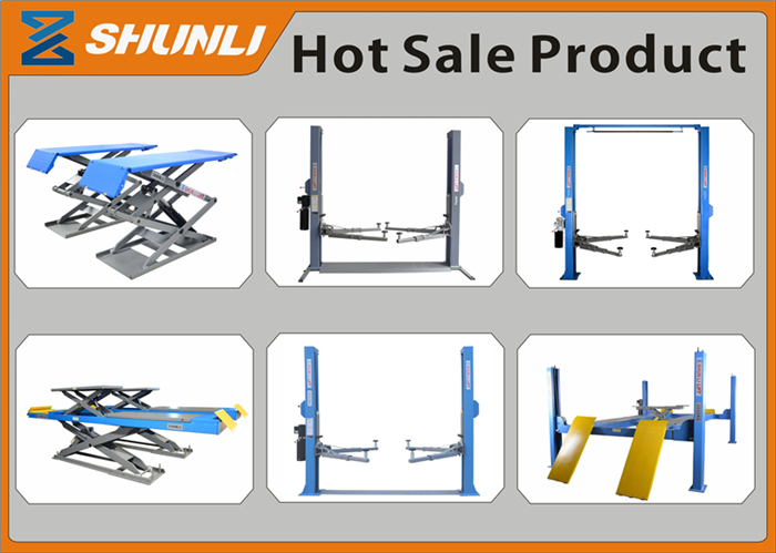 205mm on Ground Portable Car Lift Equipment