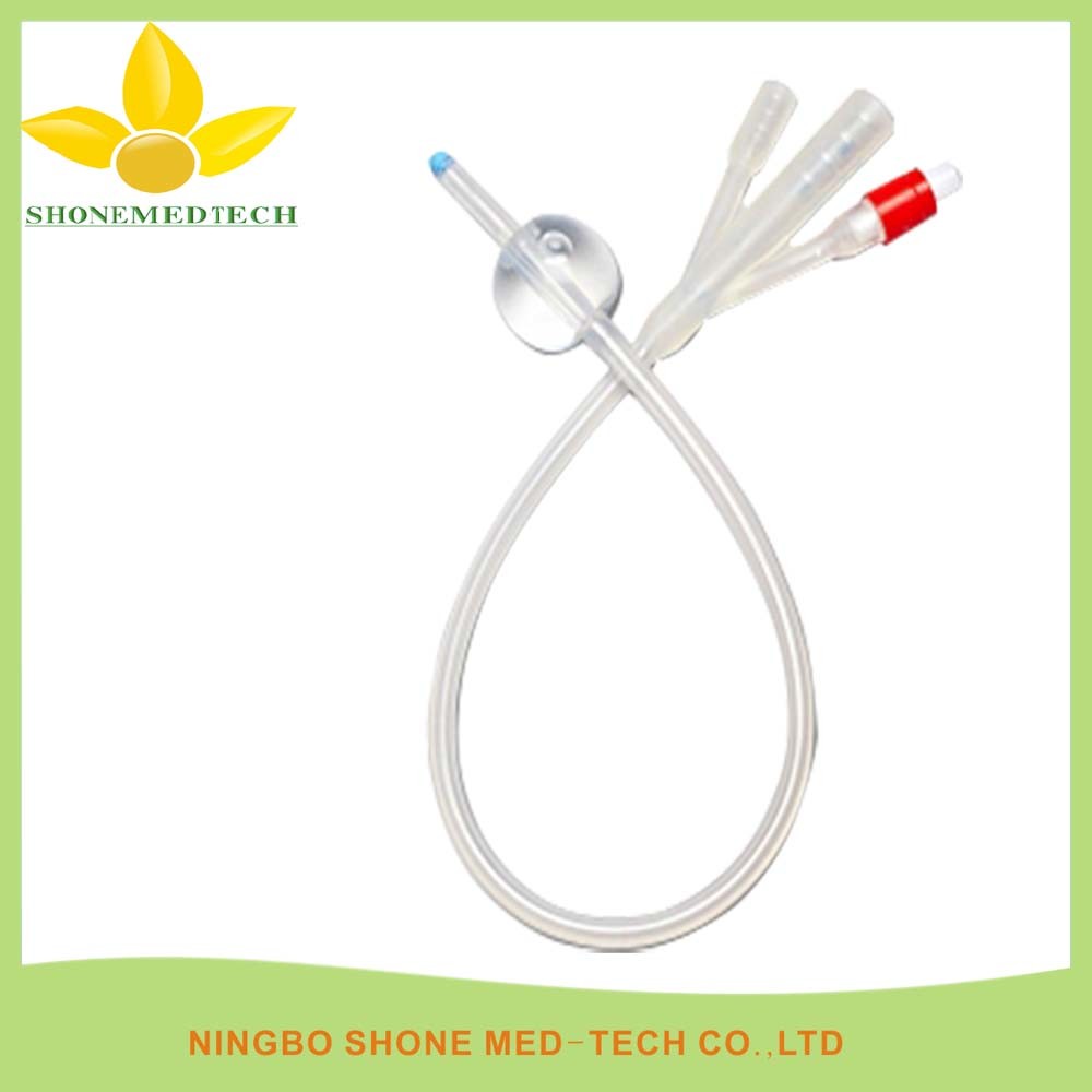 Pure Silicone Foley Catheters with Two Way