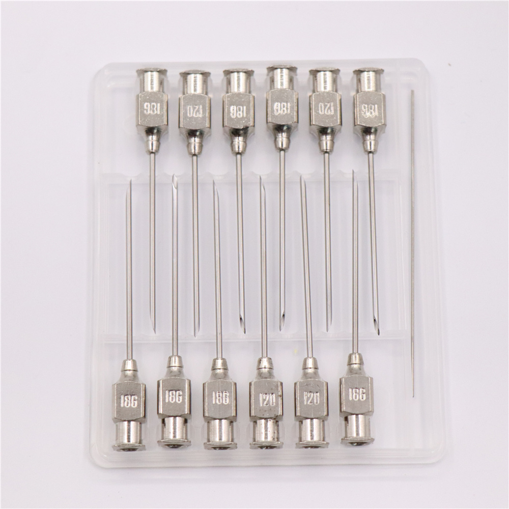 Stainless Steel Hypodermic Veterinary Injection Needles for Veterinary Syringe Use