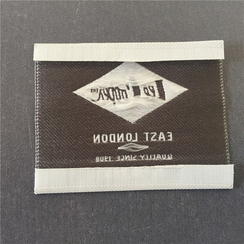 Custom High-Grade Twill Background Brand Woven Label