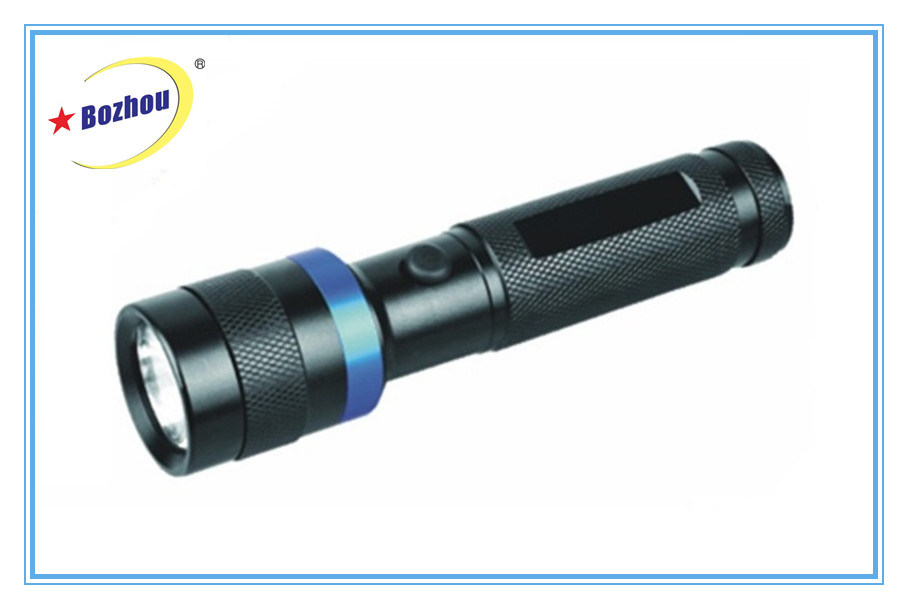 LED Electric Shock Flashlight Torch, Torch Light with Rechargeable Battery