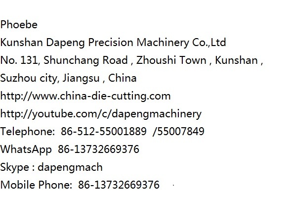 Automatic Roll to Sheet Cutting Machine for Paper/Film/Foam