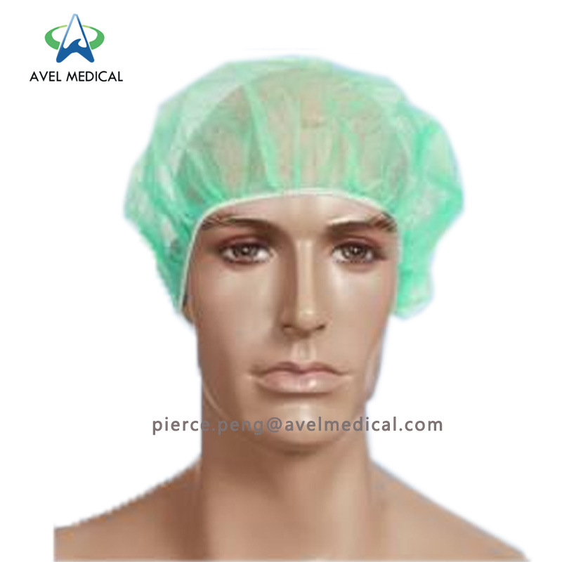 Nonwoven Bouffant Hairnet Cap, Hair Net, Mob Cap, Mop Cap, Disposable Cap, Doctor Cap, Surgical Cap, Bouffant Cap, Nurse Cap, Disposable Polypropylene Cap