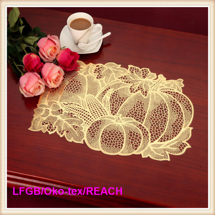 PVC Pressed and Cutout Placemat (JFCD-010)