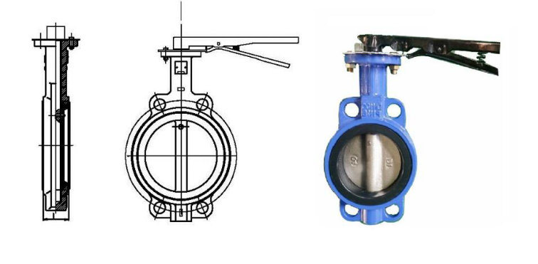 Lugged Wafer Excellent Butterfly Valve