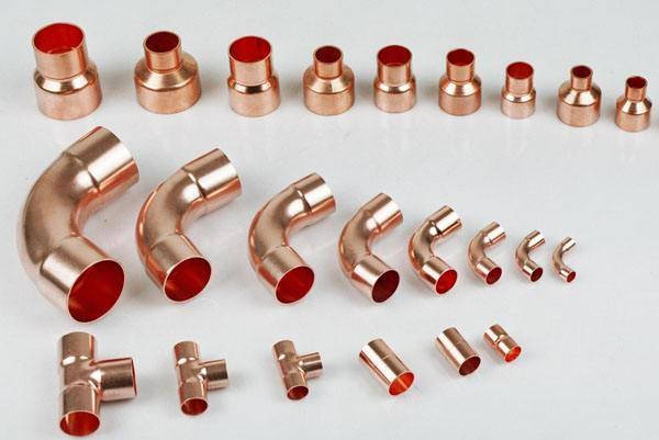 Copper Pipe Fittings for Plumbing System