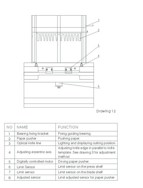 670mm Cutting Width Paper Cutting Machine (6700H)