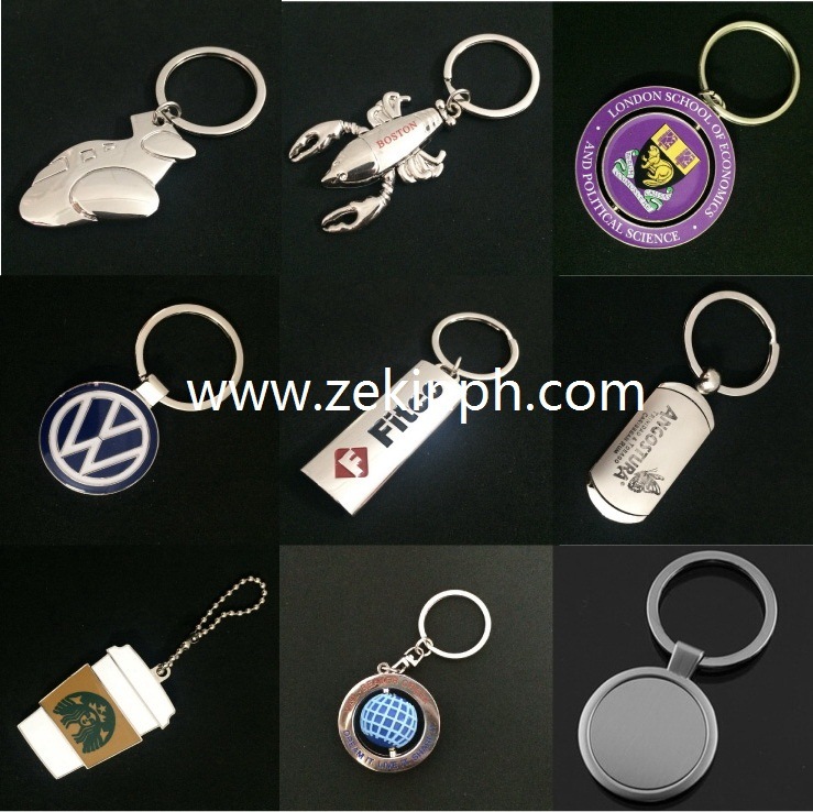 Brand Metal Keychain with Customized Logo