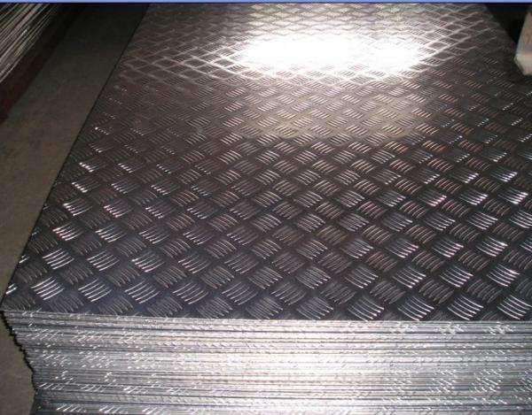 Bright Finish Aluminum/Aluminium Chequer Plate Five Bar H14/H24 A1050 1060 1100 3003 3105 5052