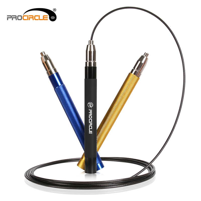 Procircle High Speed Self Locking Jump Rope Adjustable PVC Cable