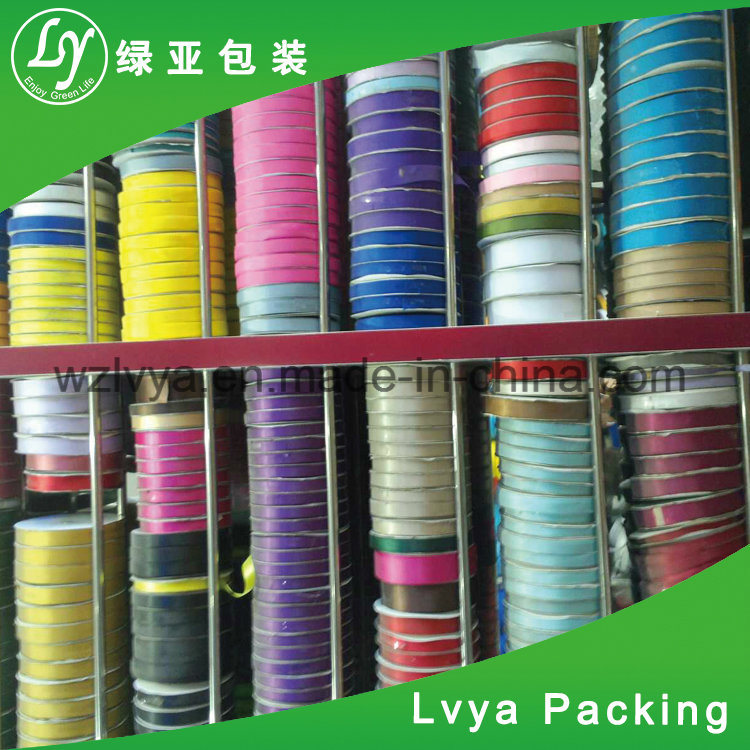 Personalized Printing Satin Silk Cotton Cloth Custom Printed Grosgrain Ribbon with Logo