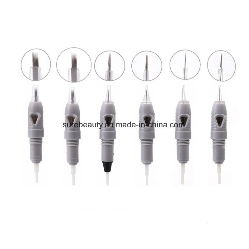 OEM Easy Click Cartridage Needles for Tattoo and Permanent Microblading Makeup Machine Kit