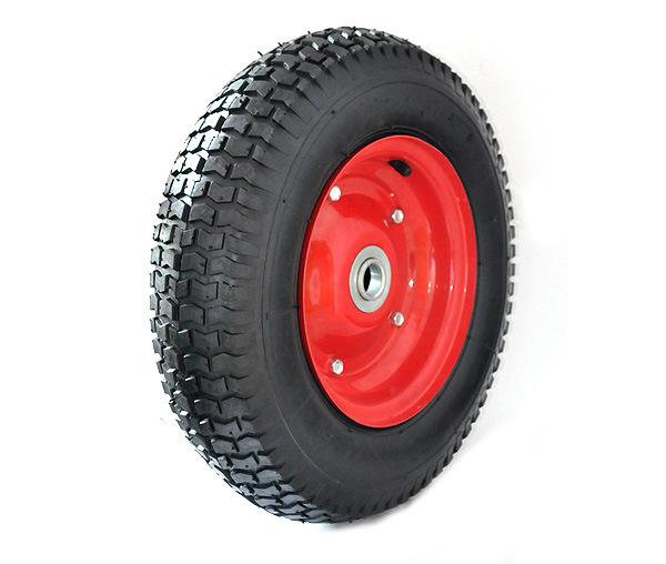 16*6.50-8 Wear-Resistant Rubber Wheel for Hand Truck