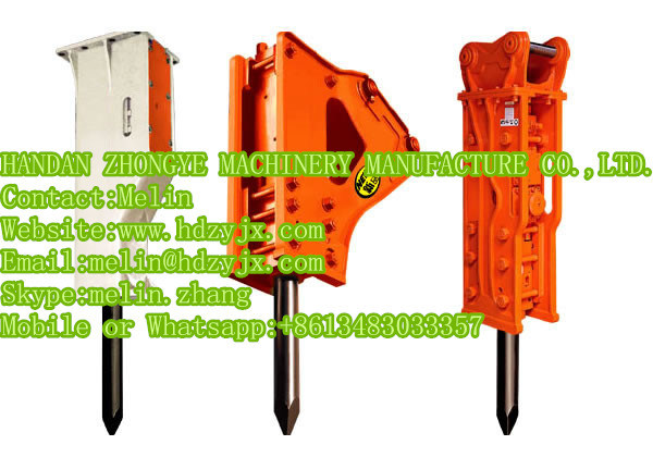 Soosan Spare Parts Hydraulic Breaker Hammer Chisel Sb100