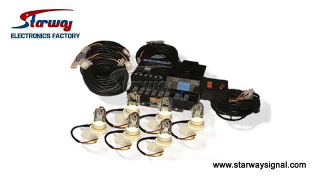 Warning LED Hideaway 6 Strobe Lights (LTE637)