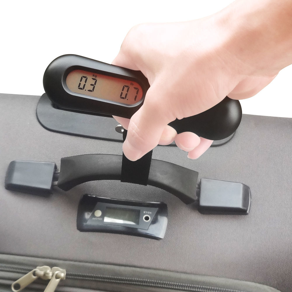 50kg Weight Portable Electronic Travel Hanging Luggage Weighing Scale