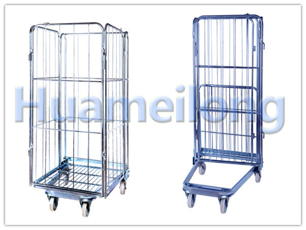 Metal Storage Supermarket Roll Cages