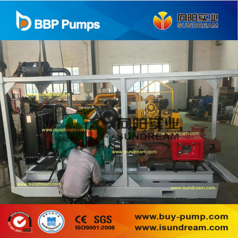 Vacuum Assistant Self Priming Diesel Engine Multistage Centrifugal Water Pump