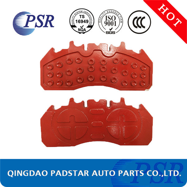 Wva29087 Truck Brake Pads Cast Iron Brake Pads for Mercedes-Benz