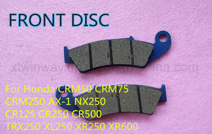 Ww-5147 Crm-250r/XL-200 Motorcycle Front Disc Brake Pad