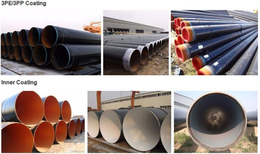 API 5L Psl1 Q235B Q345b X42 X52 X65 Steel Pipe SSAW Steel Pipe