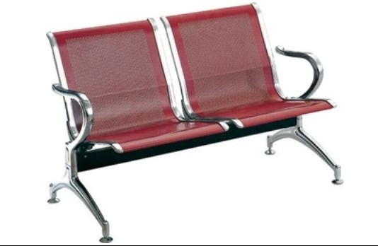 Cheap Steel Waiting Room Chairs for Airport Hospital Office Waiting Bench (THR-YC-B02B)