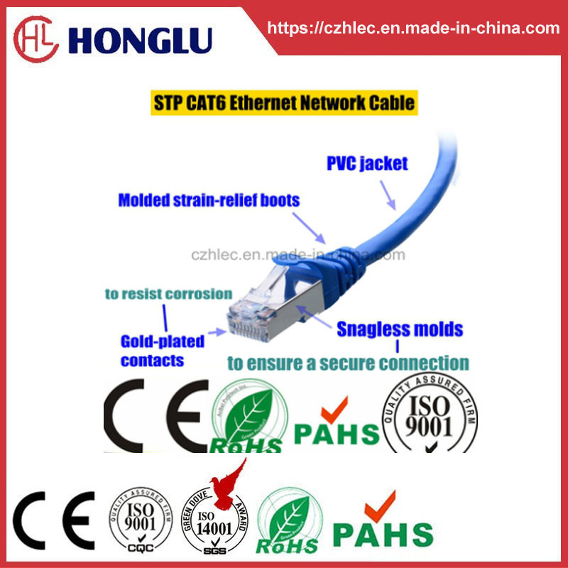 Snagless STP CAT6 Ethernet Network LAN Patch Cord Cable (SY124)