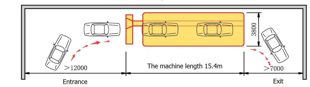 China Tx-380af Best Automatic Tunnel Car Wash System Use at Car Wash Shop