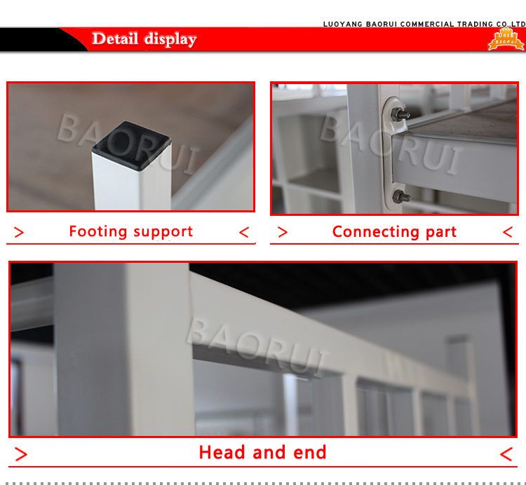 Good Quality Strong Metal Bunk Bed with 3 Layers