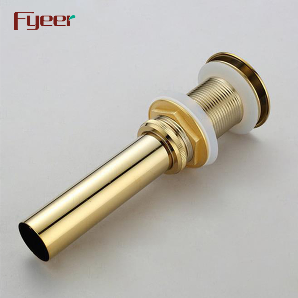 Fyeer Gold Plated Basin Pop up Drain