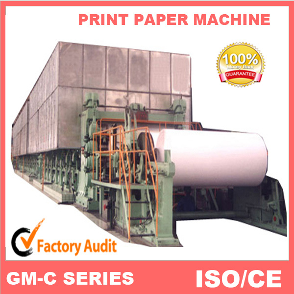 Newspaper Machine, Culture Paper Making Machine, Copy Paper, A4, Printing Paper Machine
