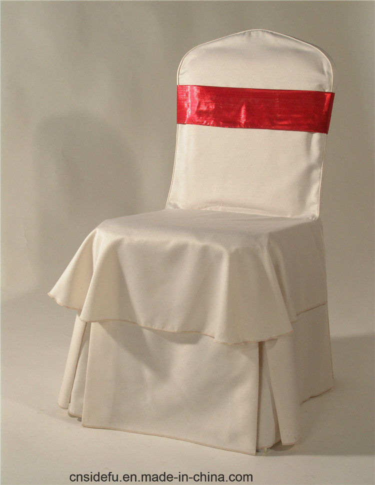 Best Price Hotel Fancy Banquet Chair Cover with Sash