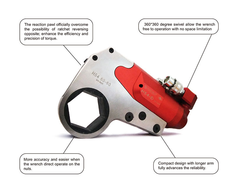 Hydraulic Torque Wrench /Impact Wrench /Electric Hydraulic Wrench (H54)