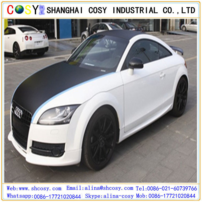 1.52*30m Bubble Free Carbon Fiber Vinyl Sticker Car Wrapping Roll