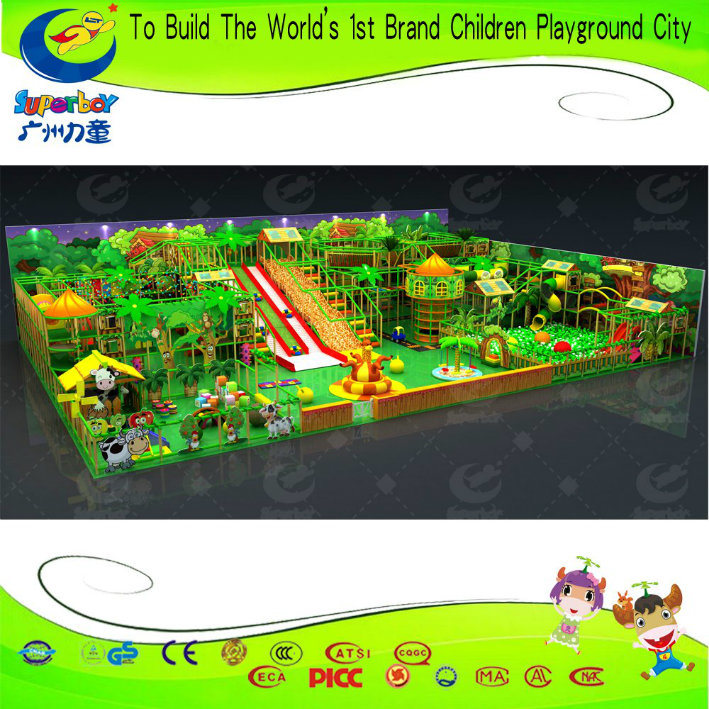 2017 New Design Forest Themed for Kids Indoor Playground Equipments