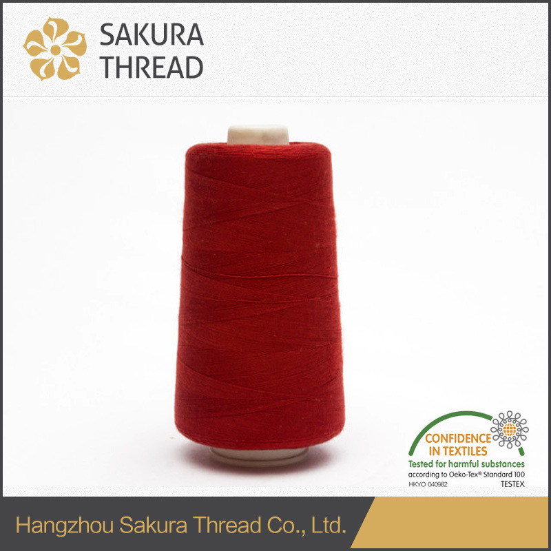 100% Spun Polyester Sewing Thread for Jeans with Oeko-Tex