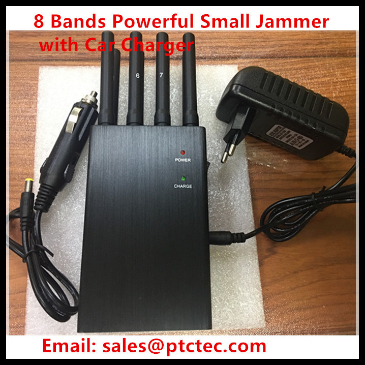 Powerful 8 Bands Handheld Portable Signal Jammer