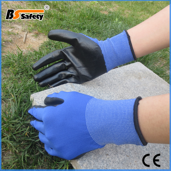 Good Quality Nitrile Coated Glove Working Safety Gloves for EU