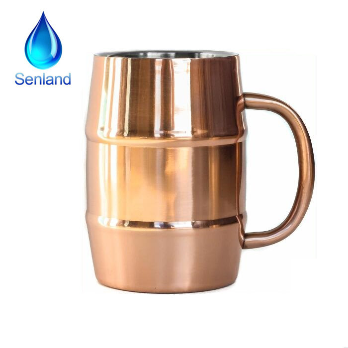 Senland 17oz Stainless Steel Double Wall Beer Mug (SL-302)