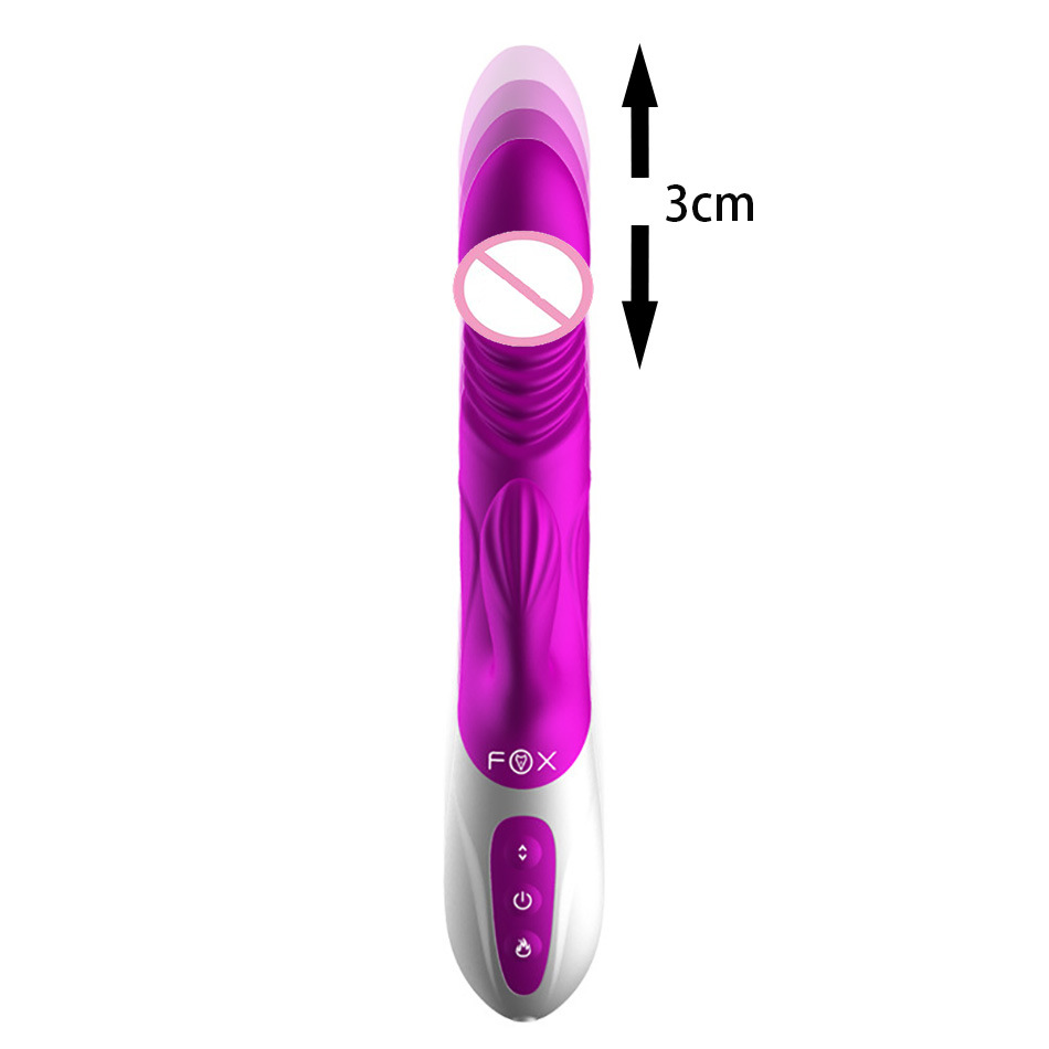 Silicone Dildo Vibrator Intelligent Heating Sex Machine Female Masturbation Clitoris Massager Sex Toys for Woman