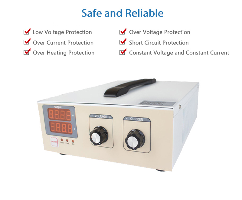 Constant-Current Adjustable 32V 400V DC Power Supply for Scientific Research Use