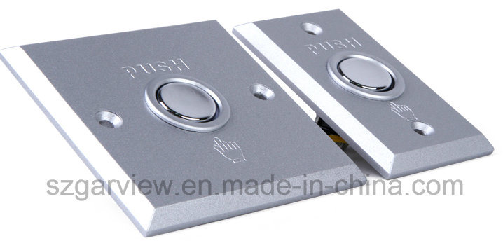 Aluminium Exit Push Button Switch with No/Nc Output for Magnetic Lock