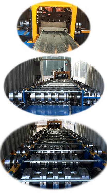 Easy to Operate Steel Roof Sheet Standing Seam Roof Panel Roll Forming Machine