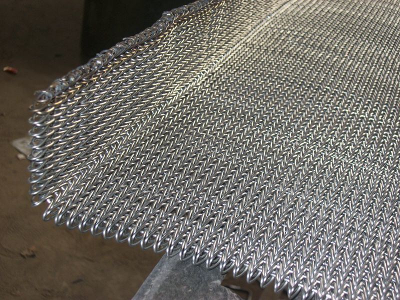Stainless Steel Universal Weave Metal Conveyor Belts, Transmission Belt, V Belt